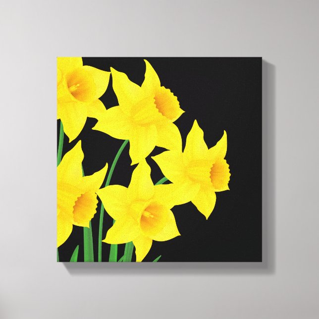 Lienzo Canvas Wall Art-Daffodils (Anverso)