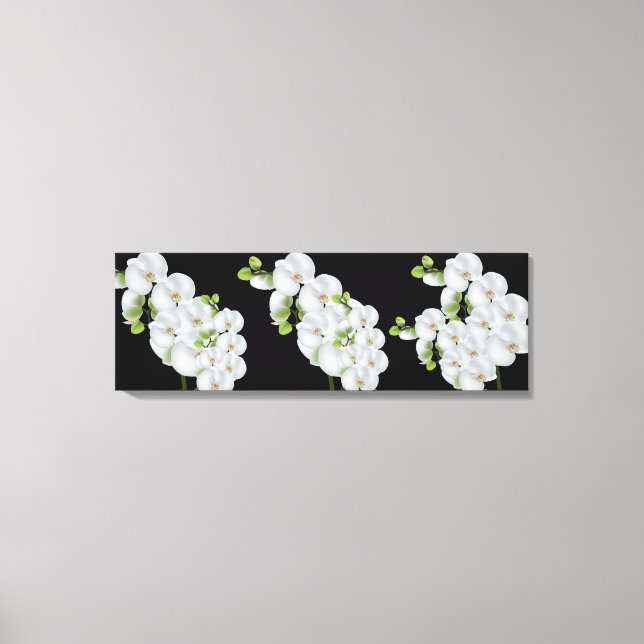 Lienzo Canvas Wall Art-Orquídeas Blancas (Anverso)