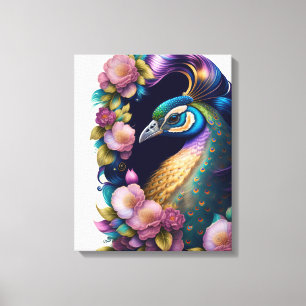 Lienzo Canvas Wall Art-Peacock