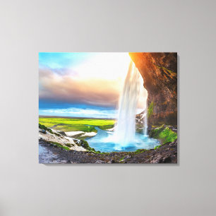 Lienzo Canvas Wall Art-Waterfall