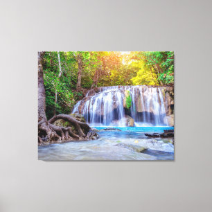 Lienzo Canvas Wall Art-Waterfall Tailandia