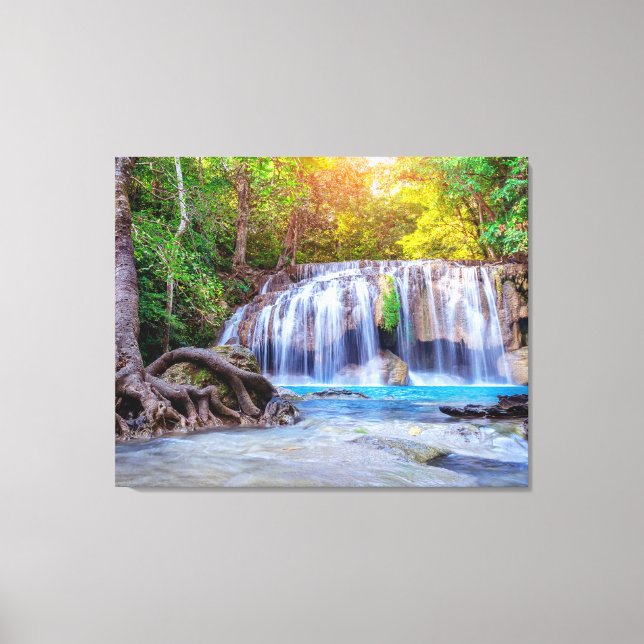 Lienzo Canvas Wall Art-Waterfall Tailandia (Anverso)