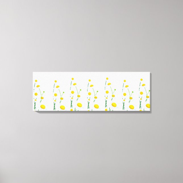 Lienzo Canvas Wall Art-White Daisies (Anverso)