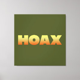 LIENZO CÁNVERAS DE DISEÑO DE HOAX WRAPPED