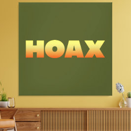 LIENZO CÁNVERAS DE DISEÑO DE HOAX WRAPPED