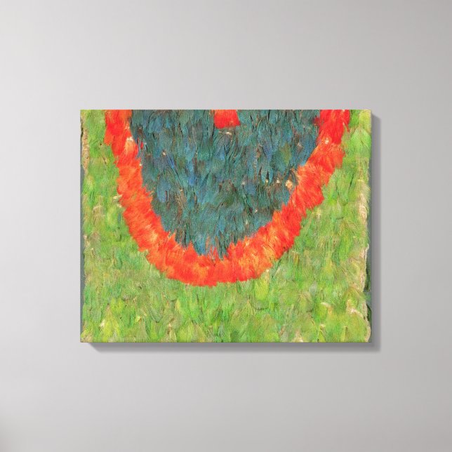 Lienzo Capa de plumas (Anverso)