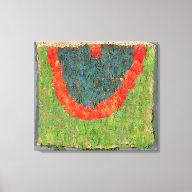 Lienzo Capa de plumas (Anverso)