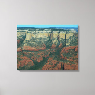 Lienzo Capas de rocas rojas en Sedona Arizona