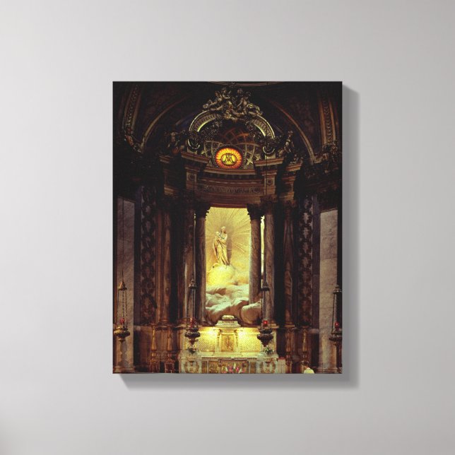 Lienzo Capilla de la Virgen, años 70 (foto) (Anverso)