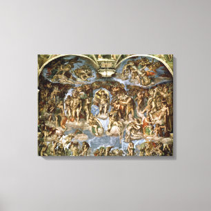 Lienzo Capilla de Sistine: El juicio pasado, 1538-41