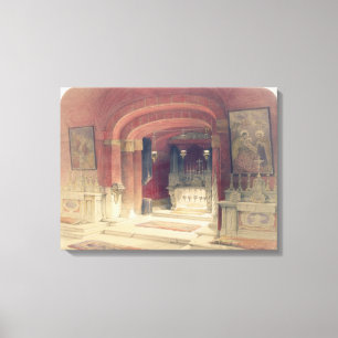 Lienzo Capilla del anuncio, Nazaret, el 20 de abril 1