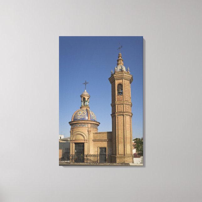 Lienzo Capilla del Carmen, Sevilla, España (Anverso)