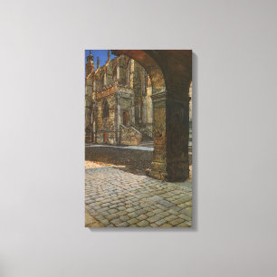 Lienzo Capilla del Colegio Eton por Anna Alma Tadema