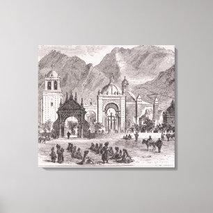 Lienzo Capilla del Nuestra Senora de Copacabana