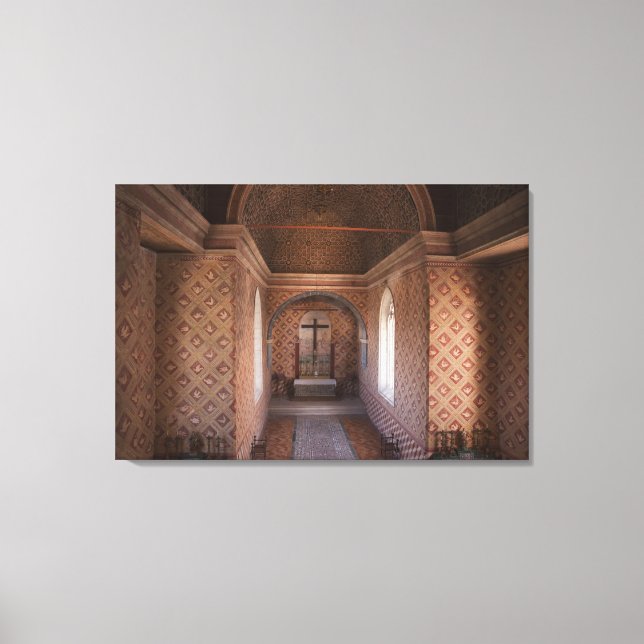 Lienzo Capilla Privada En El Palacio Nacional De Sintra (Anverso)