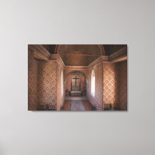 Lienzo Capilla privada en palacio del nacional de Sintra