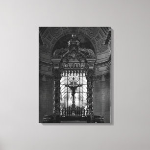 Lienzo Capilla real vintage París altar Palacio de San Ja