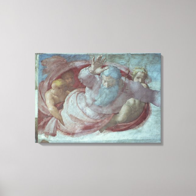 Lienzo Capilla Sixtina (Anverso)