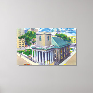 Lienzo Capilla Tremont Street View of Kings