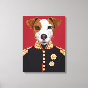Lienzo Capitán Jack Russell