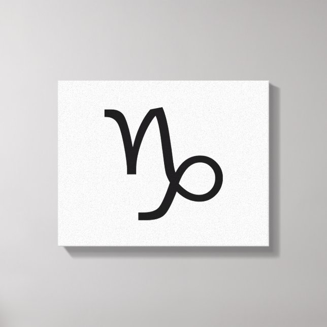 Lienzo Capricornio (Anverso)