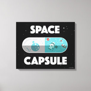 Lienzo Cápsula espacial