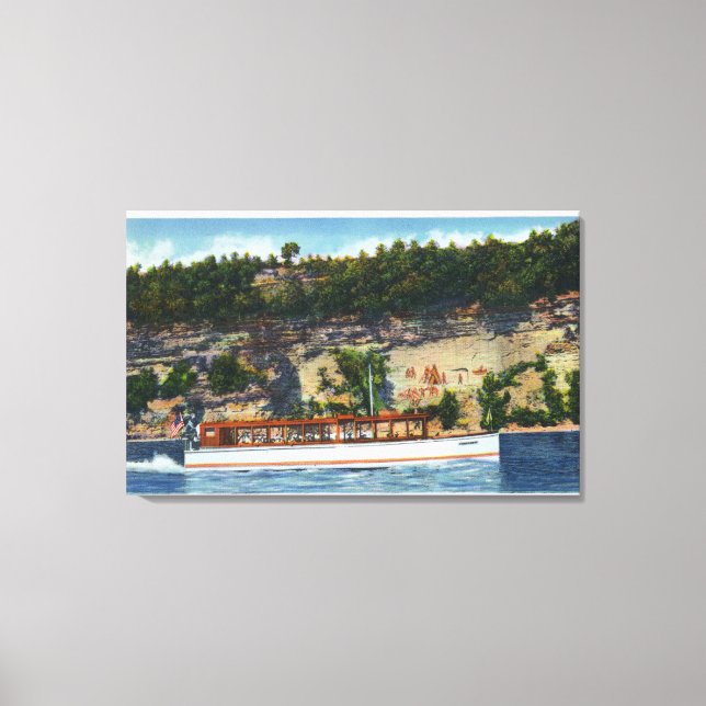 Lienzo Capt. Palmers Lake Ride Stroller IV (Anverso)