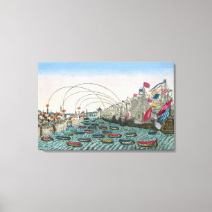 Lienzo Captura de La Habana por los ingleses en 1762