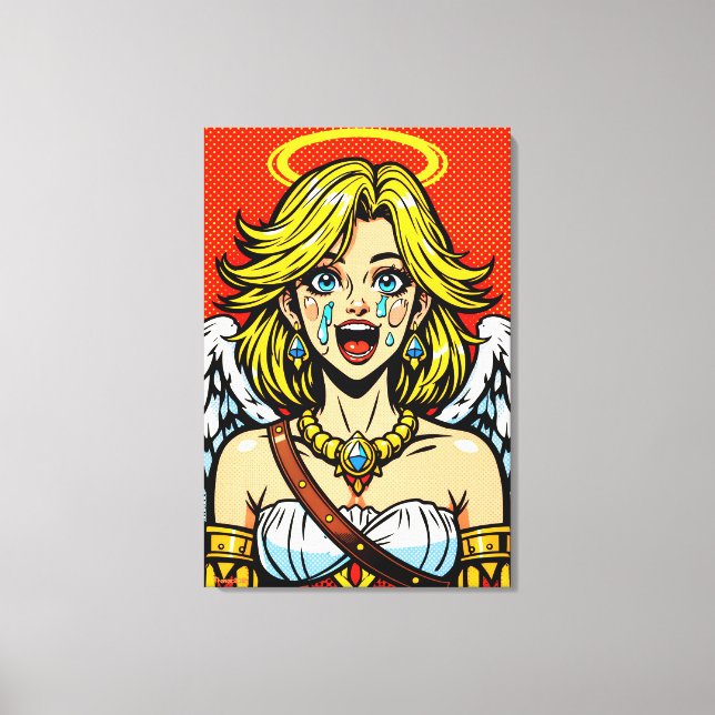 Lienzo Cara de Ángel_PopART (Anverso)