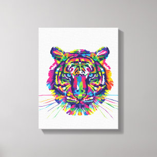Lienzo Cara de tigre Zazzle_Growshop.