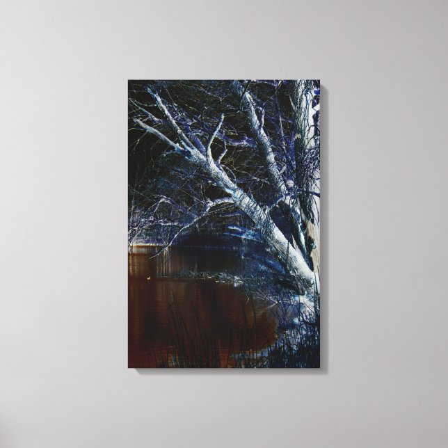 Lienzo Cara oscura 7 16x24 (40x60cm) (Anverso)