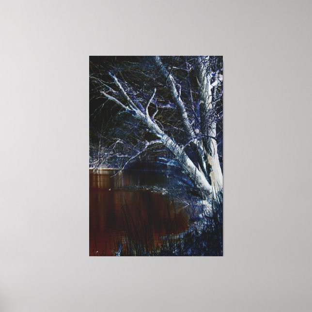 Lienzo Cara oscura 7 40x60 (100x150cm) (Anverso)