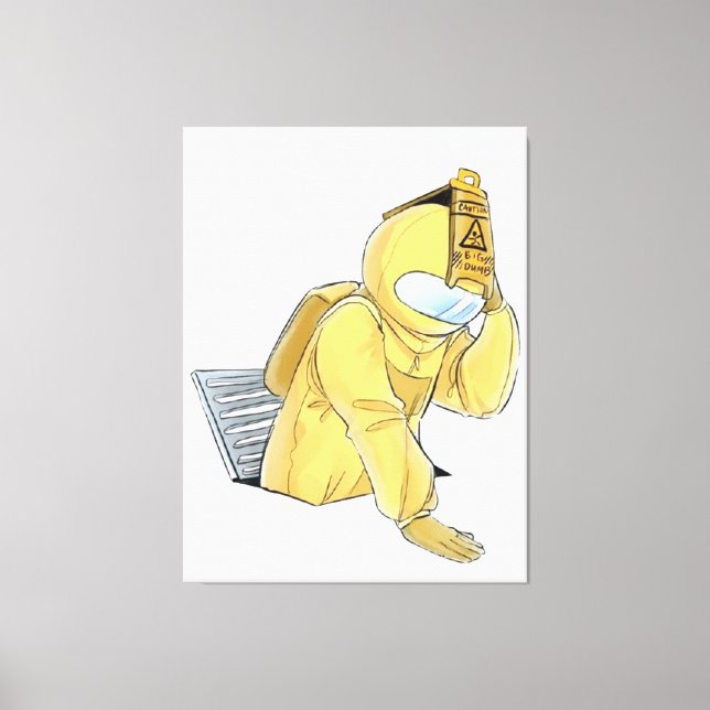 Lienzo Caracteres, entre, nosotros, Juego, Impostor, (Anverso)