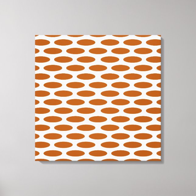 Lienzo Caramelo de Oval moderno en Emporiomoffa (Anverso)