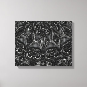 Lienzo Carbón Mandala