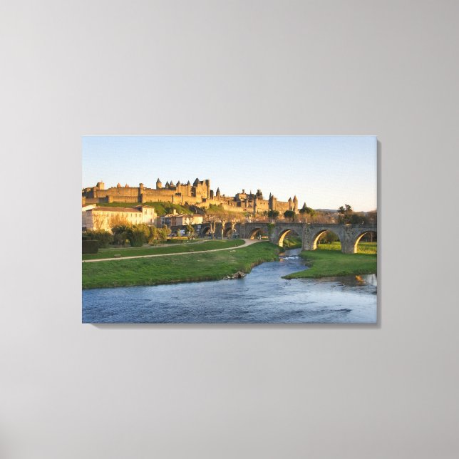 Lienzo Carcassonne (Anverso)