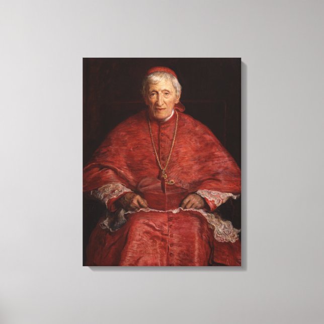Lienzo Cardenal John Henry Newman (Anverso)