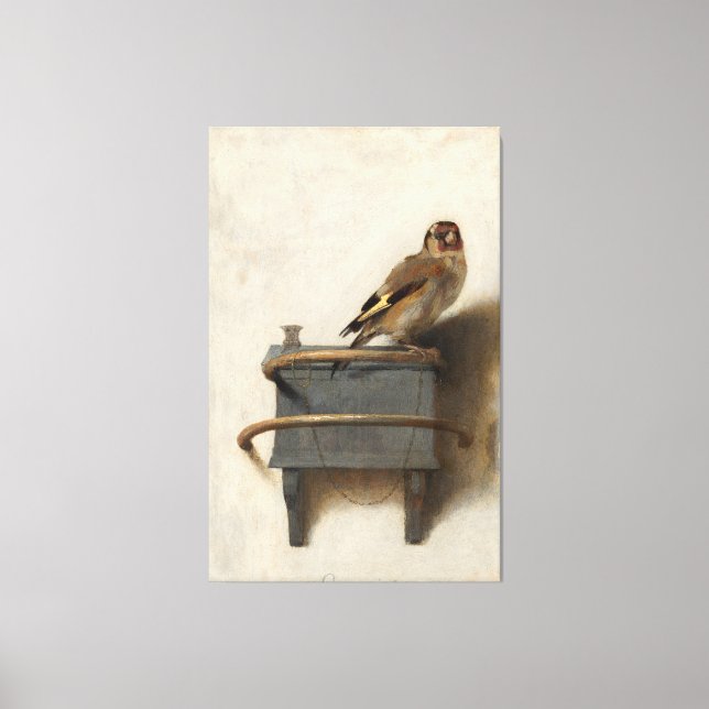 Lienzo Carel Fabritius - El Goldfinch (Anverso)