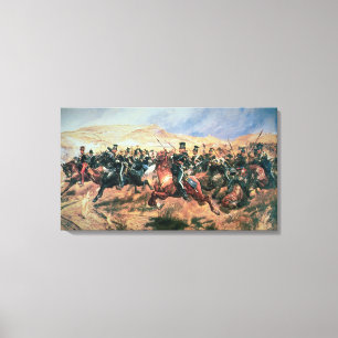 Lienzo Carga de la brigada ligera