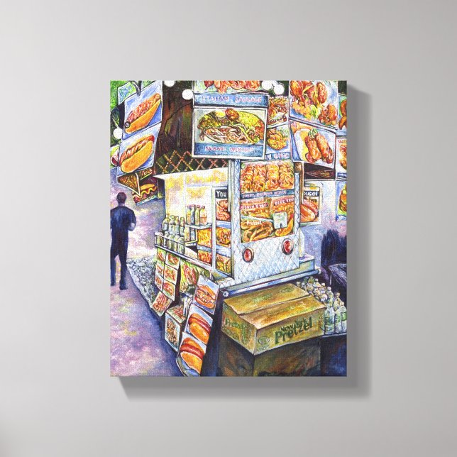 Lienzo Carga de trabajo artística extraordinaria (Anverso)