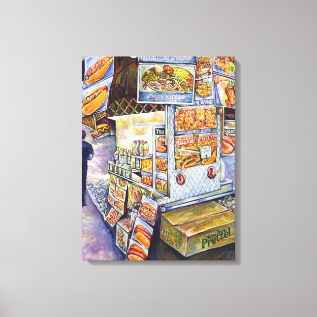 Lienzo Carga de trabajo artística extraordinaria (Anverso)