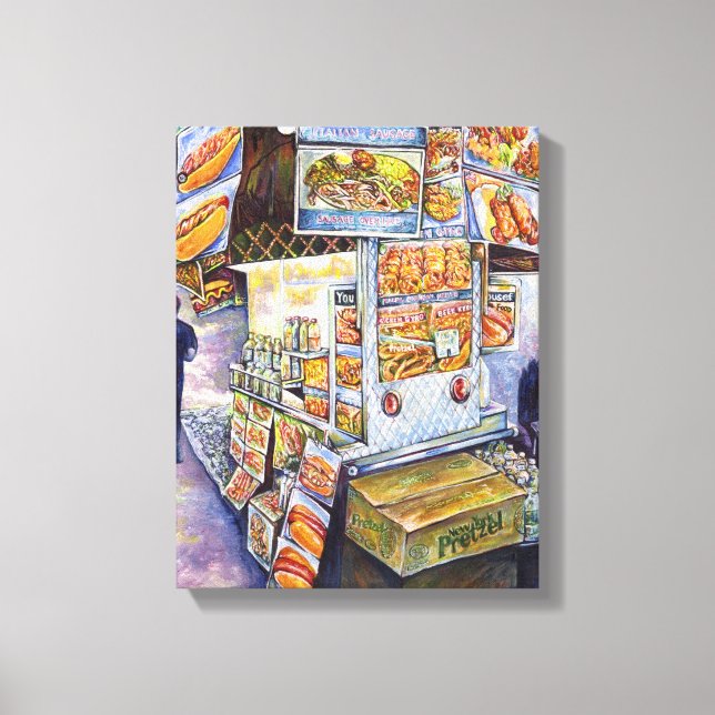 Lienzo Carga de trabajo artística extraordinaria (Anverso)