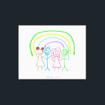 Lienzo Cargar los dibujos de los niños convierte los dibu<br><div class="desc">Digitalice el dibujo o la obra de arte de sus hijos y cree productos de regalo únicos con la propia obra de arte de su hijo para una memoria eterna. Añade a tus hijos dibujando a almohadas, tazas, lámparas, etc. Añada dibujos, pinturas o cualquier obra de arte para regalos preciosos...</div>