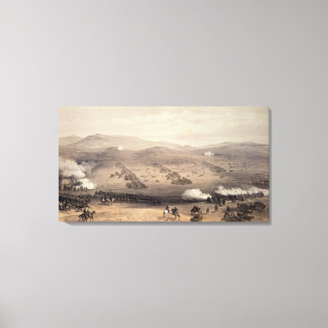 Lienzo Cargo de la Brigada de Caballería Ligera (Anverso)