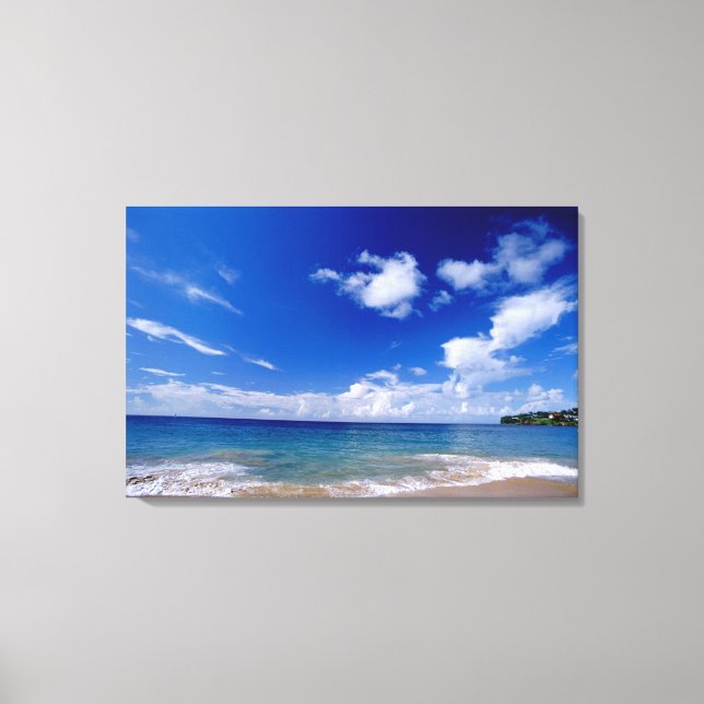 Lienzo Caribe, Antillas Menores, Indias Occidentales, (Anverso)