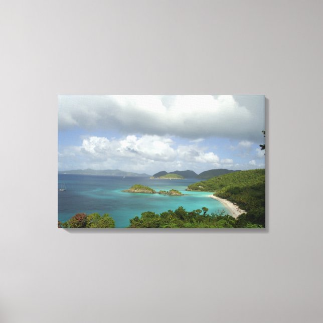 Lienzo Caribe, Islas Vírgenes de los EE. UU., St. John, T (Anverso)