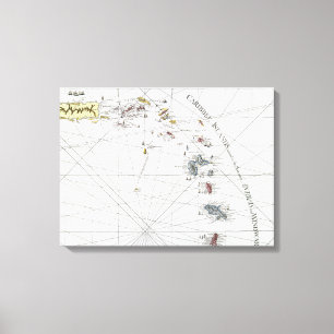 LIENZO CARIBE: MAPA, 1775