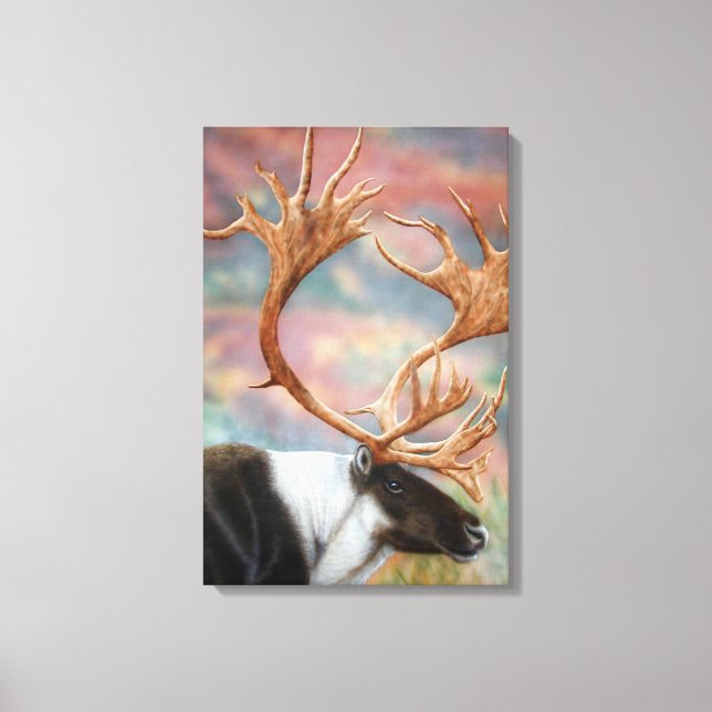 Lienzo Caribou (Anverso)