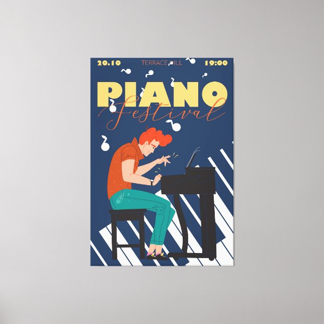 Lienzo Caricatura (Anverso)