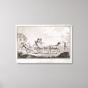 Lienzo Caricatura de las riquezas de Nouveaux, c.1795